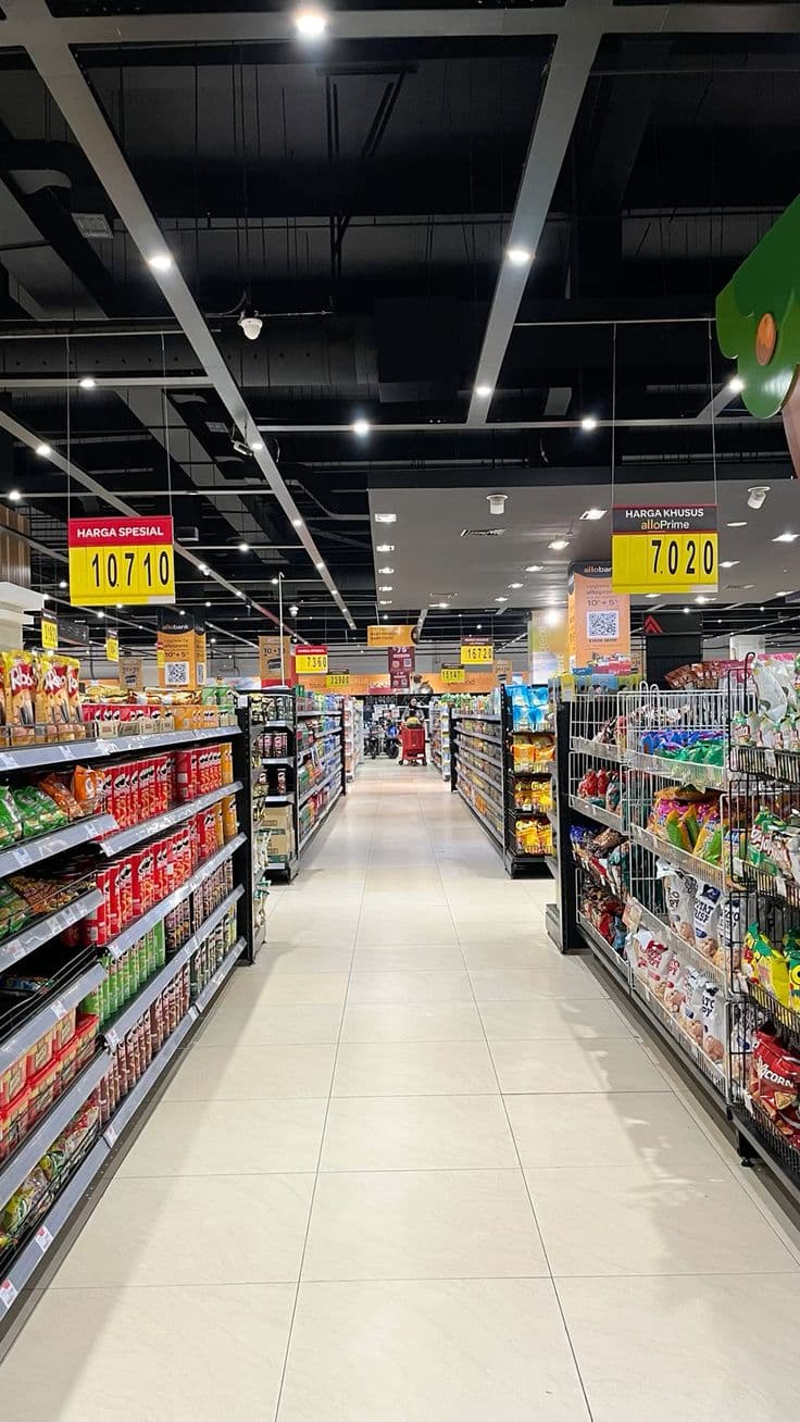 Supermarché → Chaos avant
